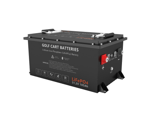 ​51.2V 105Ah高尔夫球车方形磷酸铁锂电池组